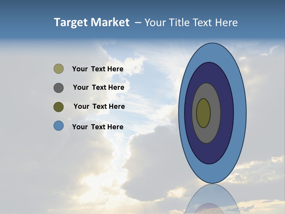 Scenic Brightly Cloud PowerPoint Template