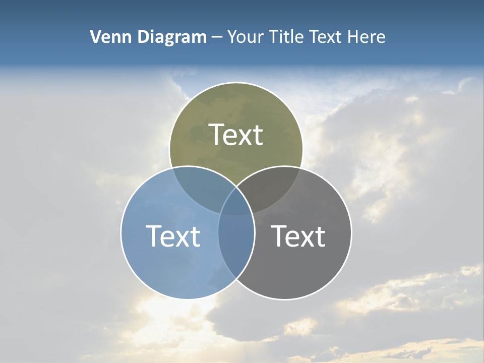 Scenic Brightly Cloud PowerPoint Template