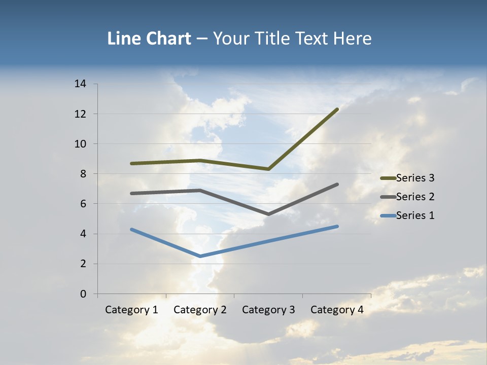 Scenic Brightly Cloud PowerPoint Template