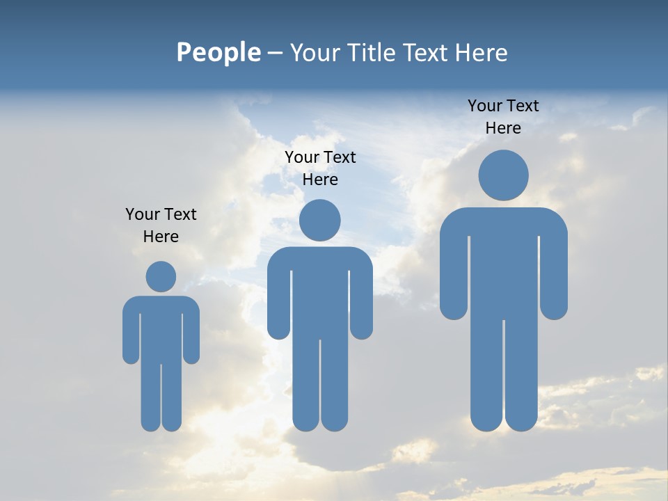 Scenic Brightly Cloud PowerPoint Template