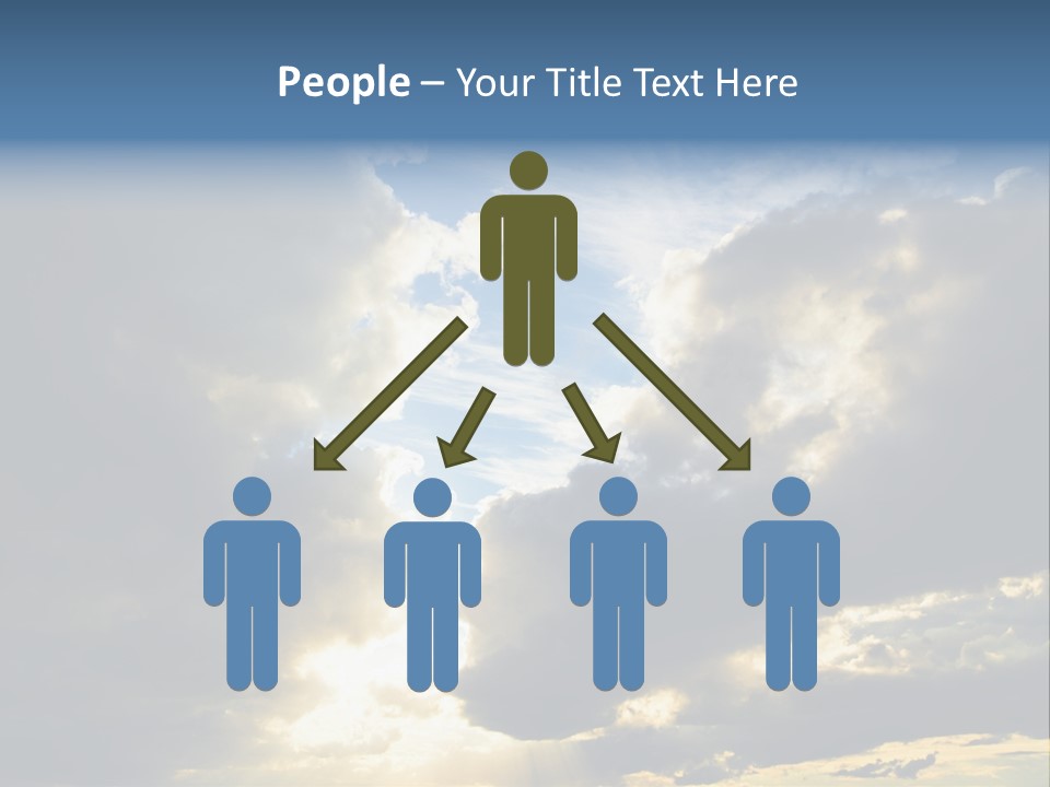 Scenic Brightly Cloud PowerPoint Template