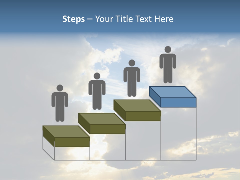 Scenic Brightly Cloud PowerPoint Template