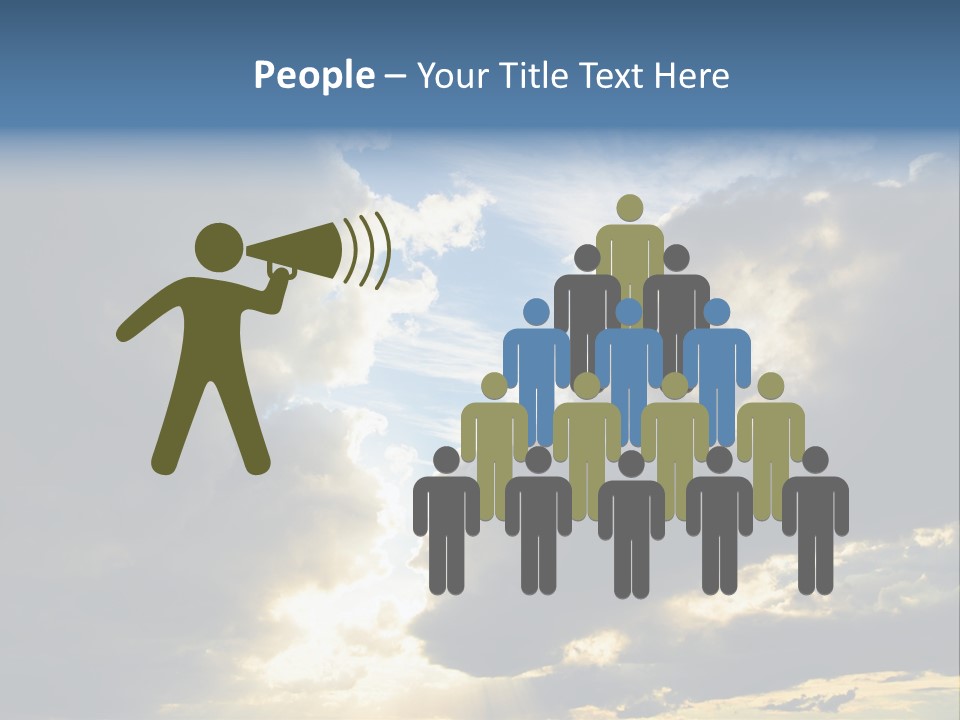 Scenic Brightly Cloud PowerPoint Template