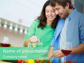 Together Seasoning Sweetheart PowerPoint Template