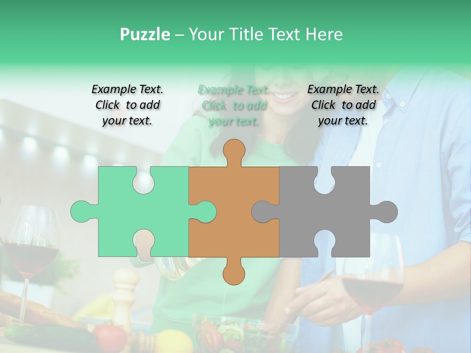 Together Seasoning Sweetheart PowerPoint Template