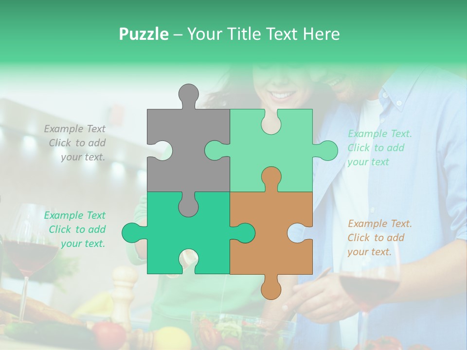 Together Seasoning Sweetheart PowerPoint Template