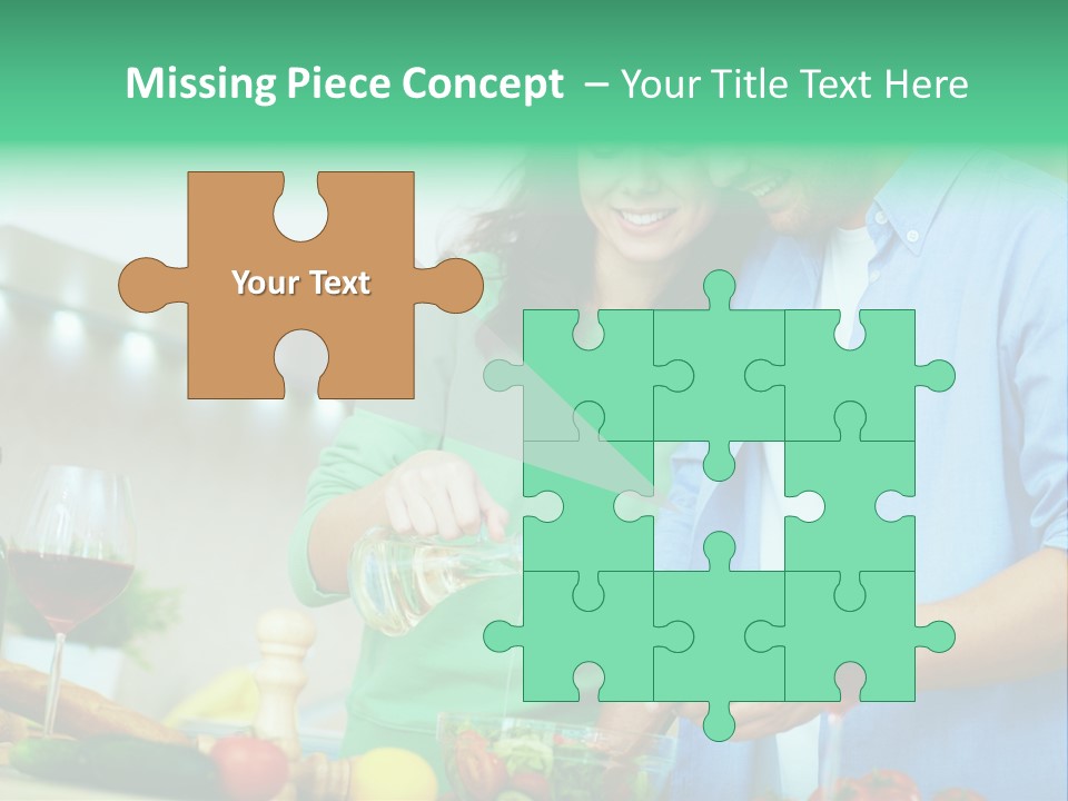 Together Seasoning Sweetheart PowerPoint Template