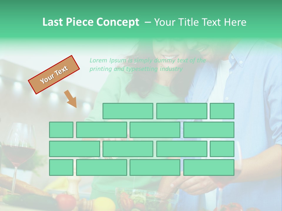 Together Seasoning Sweetheart PowerPoint Template
