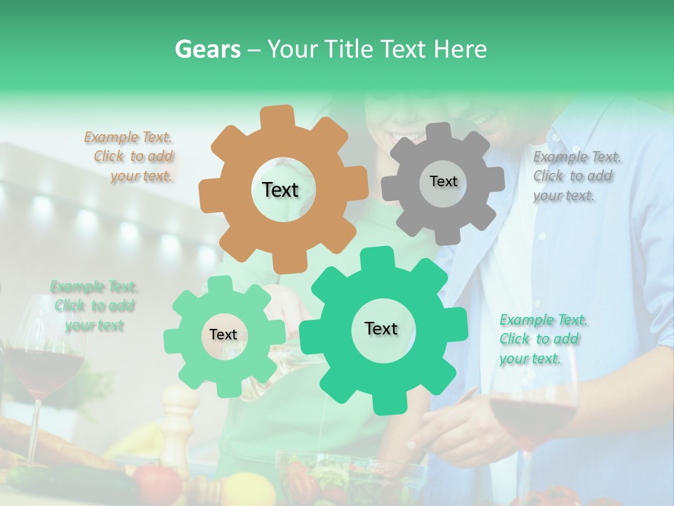 Together Seasoning Sweetheart PowerPoint Template