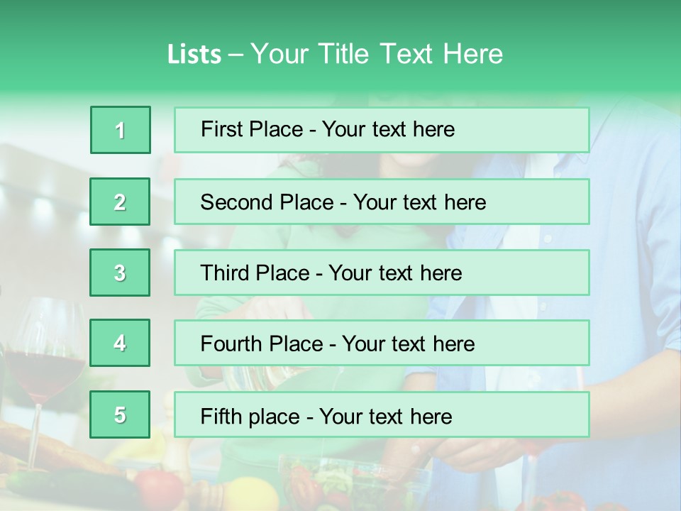 Together Seasoning Sweetheart PowerPoint Template
