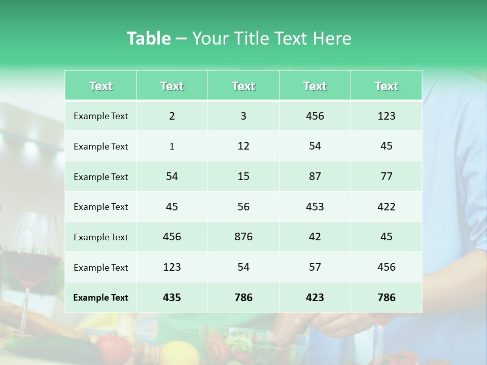 Together Seasoning Sweetheart PowerPoint Template