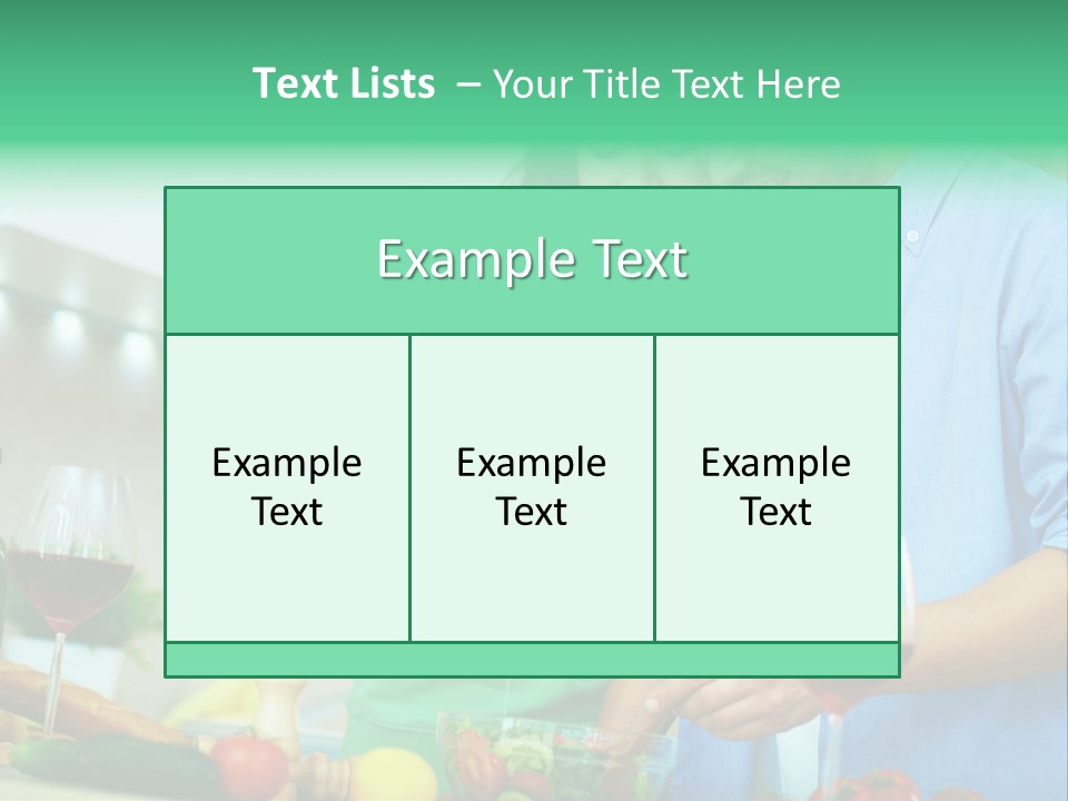 Together Seasoning Sweetheart PowerPoint Template