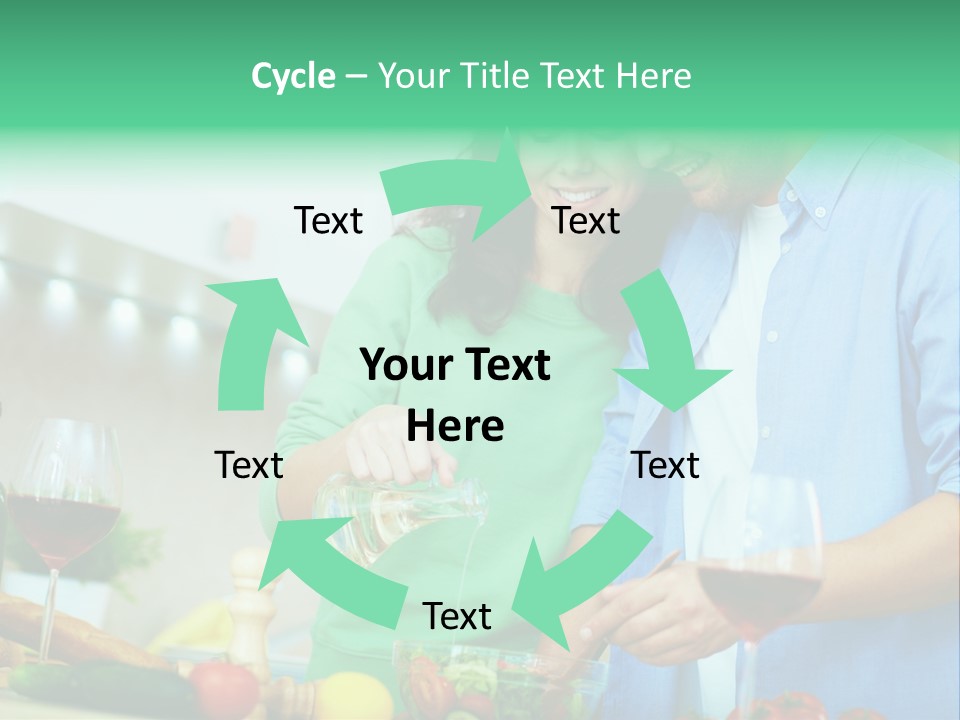 Together Seasoning Sweetheart PowerPoint Template