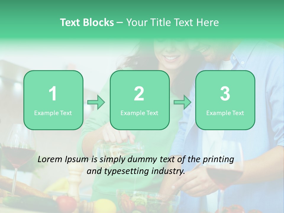 Together Seasoning Sweetheart PowerPoint Template