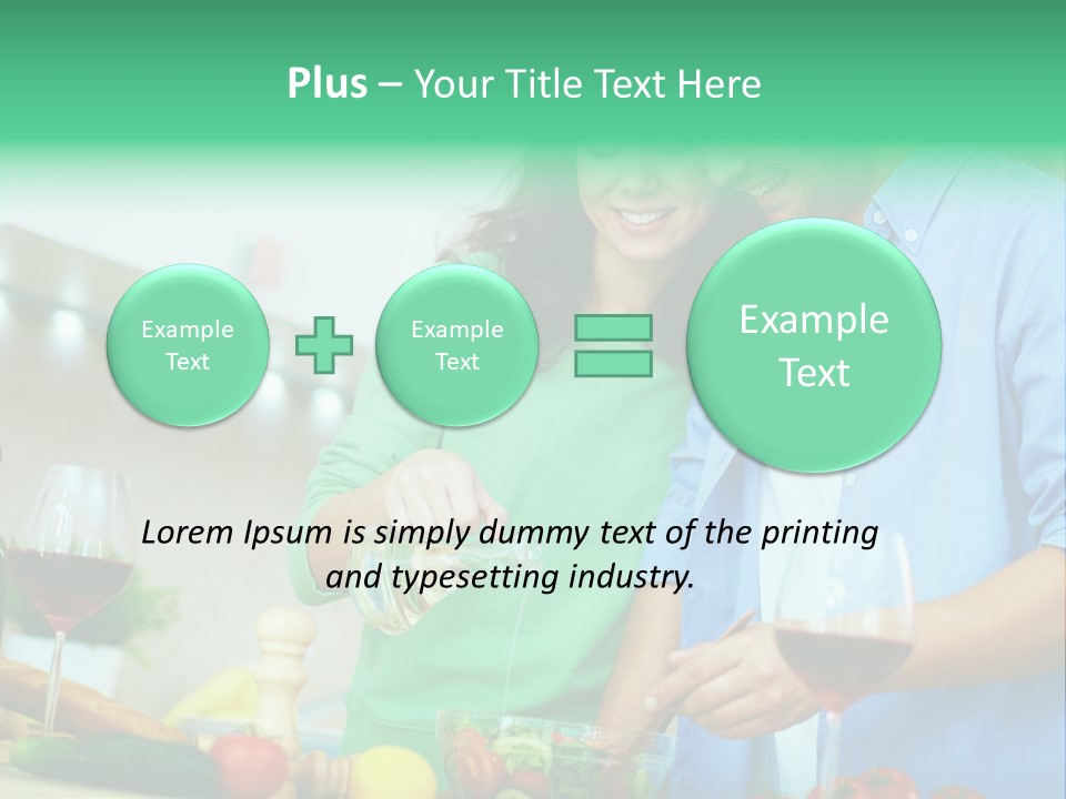 Together Seasoning Sweetheart PowerPoint Template