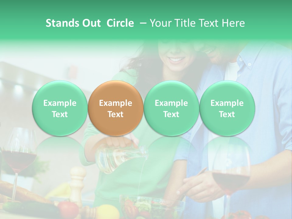 Together Seasoning Sweetheart PowerPoint Template