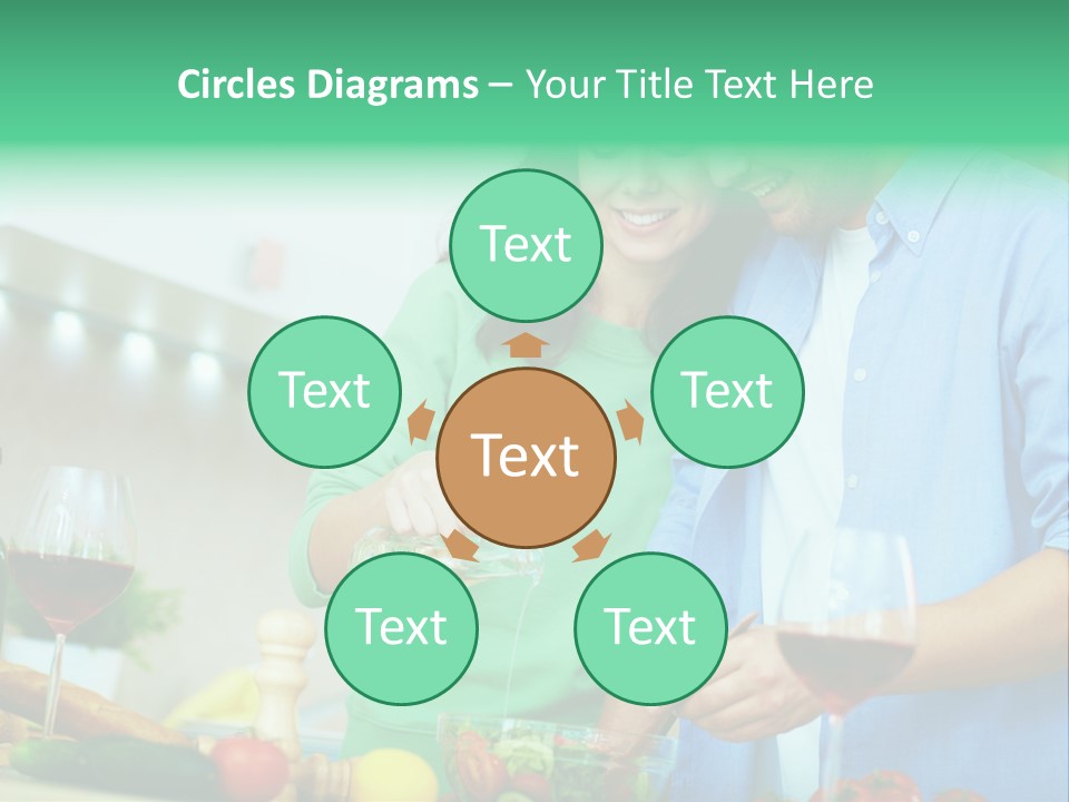 Together Seasoning Sweetheart PowerPoint Template