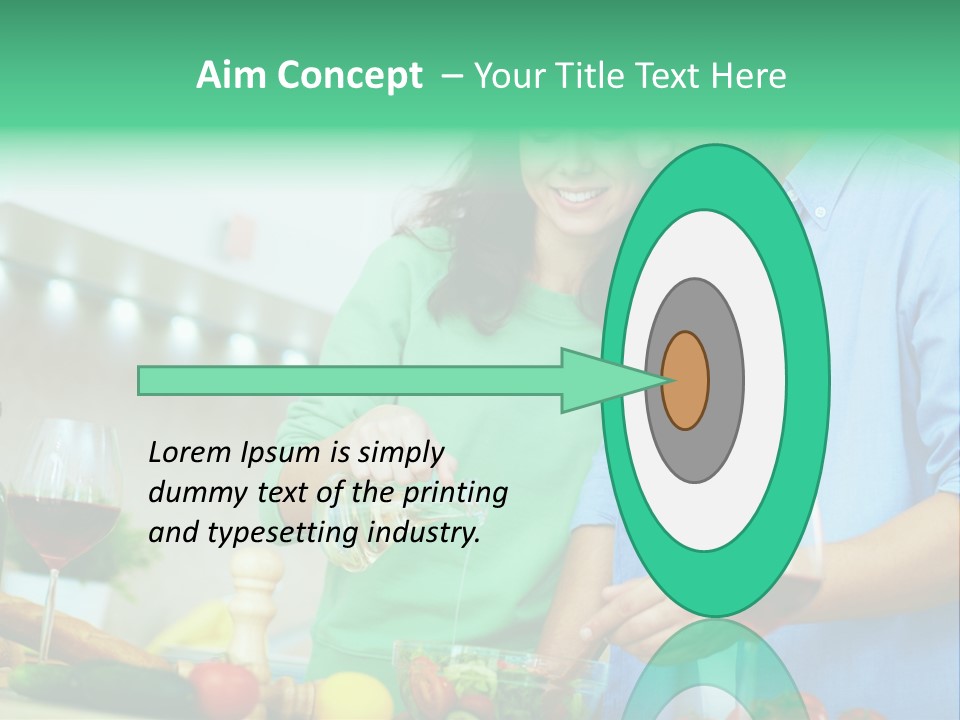 Together Seasoning Sweetheart PowerPoint Template