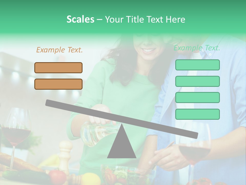 Together Seasoning Sweetheart PowerPoint Template