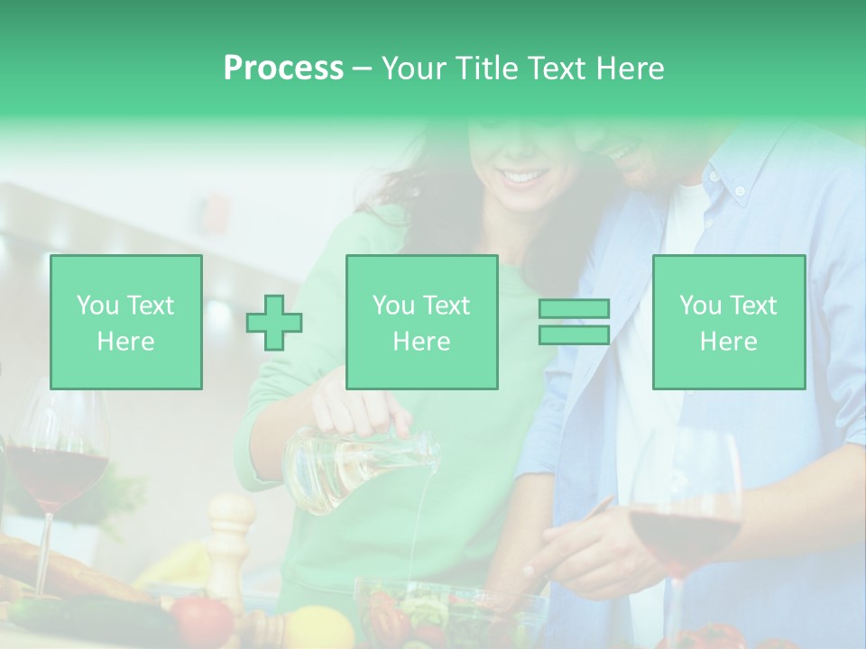 Together Seasoning Sweetheart PowerPoint Template