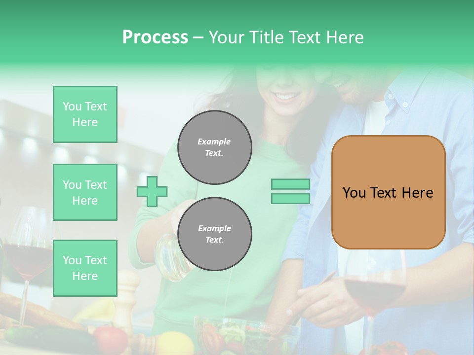 Together Seasoning Sweetheart PowerPoint Template