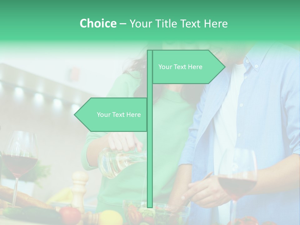 Together Seasoning Sweetheart PowerPoint Template