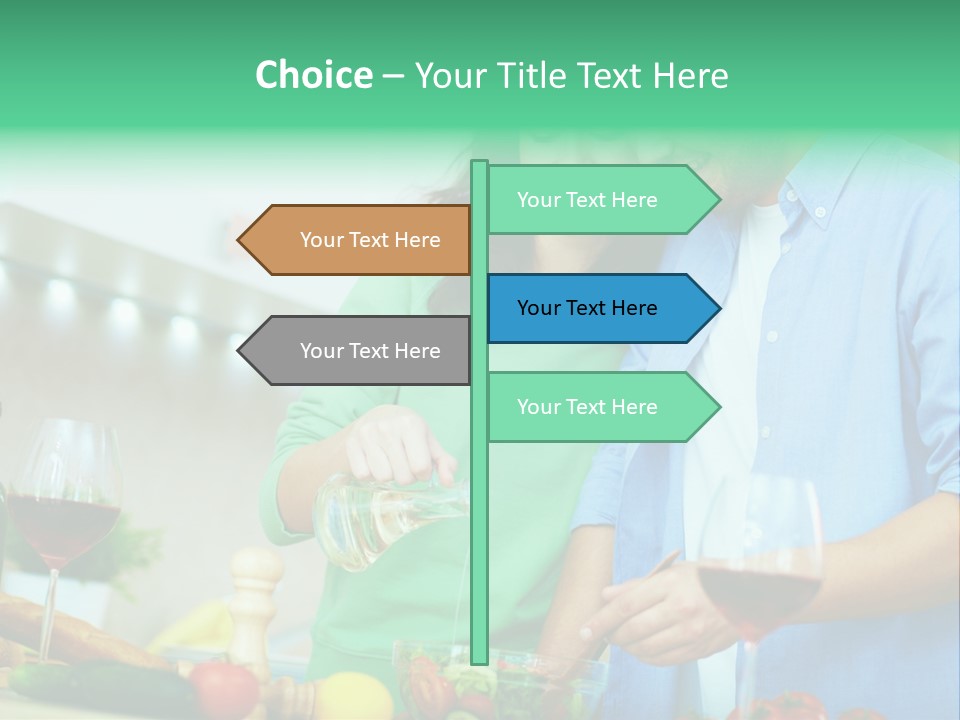 Together Seasoning Sweetheart PowerPoint Template
