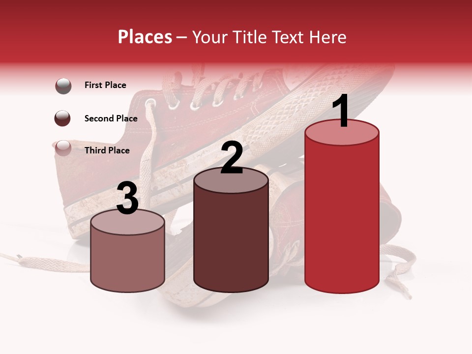 Red Old Tennis PowerPoint Template