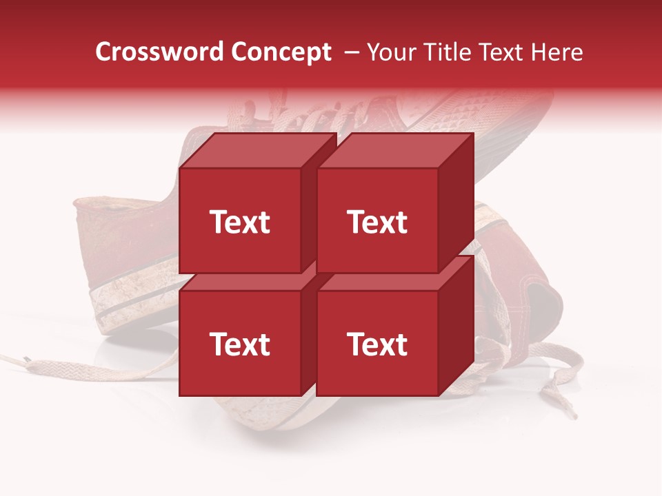 Red Old Tennis PowerPoint Template