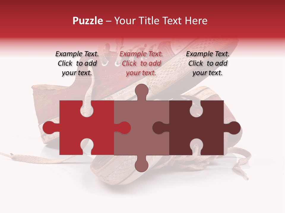 Red Old Tennis PowerPoint Template