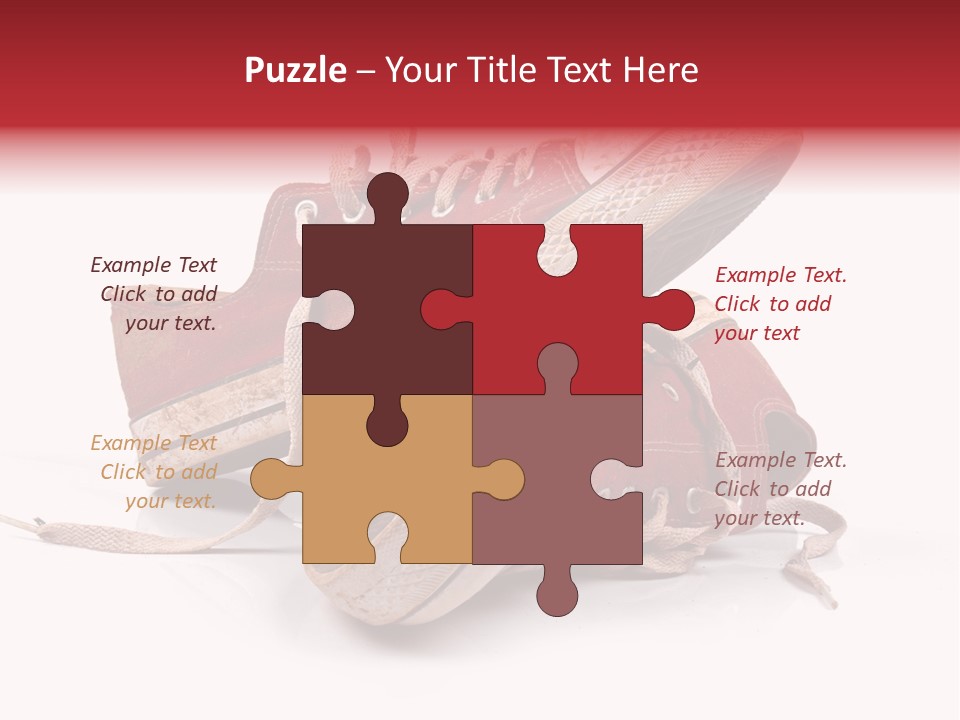 Red Old Tennis PowerPoint Template