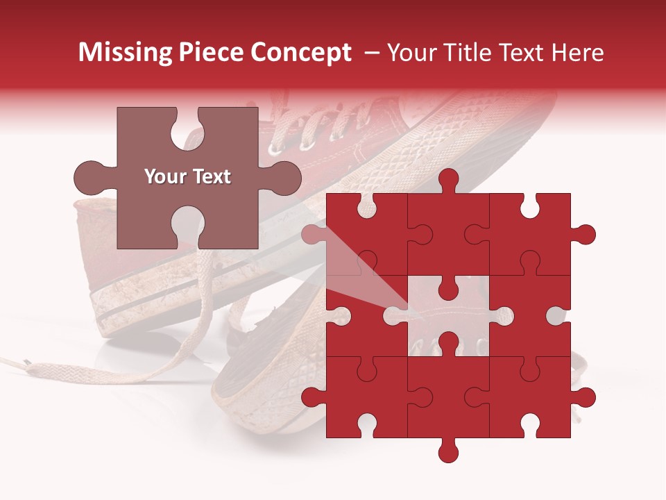 Red Old Tennis PowerPoint Template