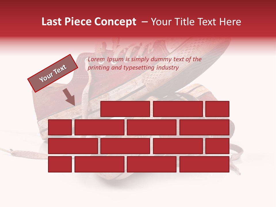 Red Old Tennis PowerPoint Template