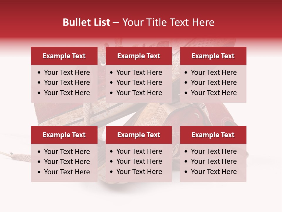 Red Old Tennis PowerPoint Template