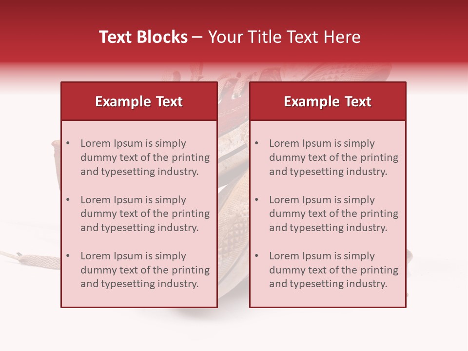 Red Old Tennis PowerPoint Template