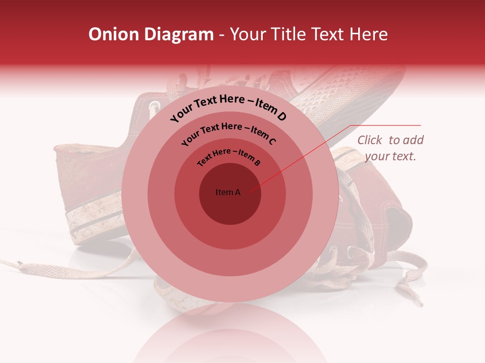 Red Old Tennis PowerPoint Template