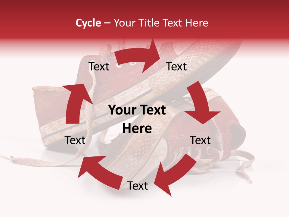 Red Old Tennis PowerPoint Template