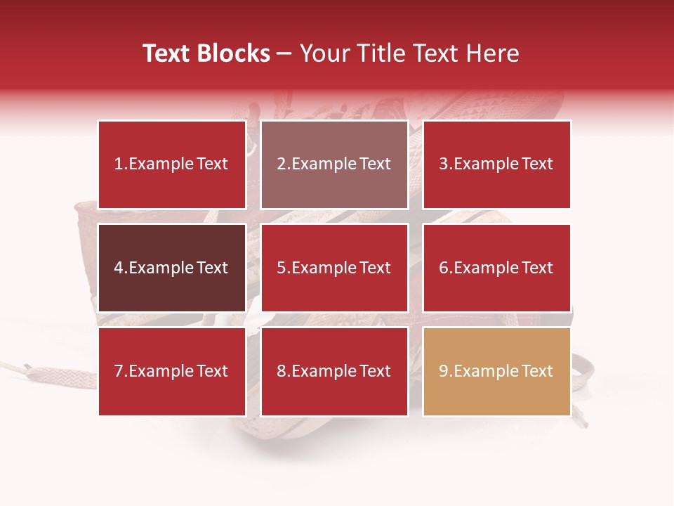 Red Old Tennis PowerPoint Template