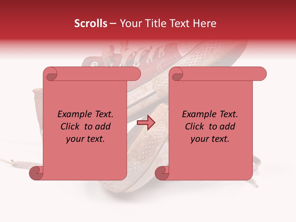 Red Old Tennis PowerPoint Template