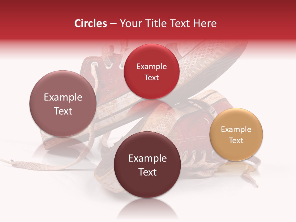 Red Old Tennis PowerPoint Template