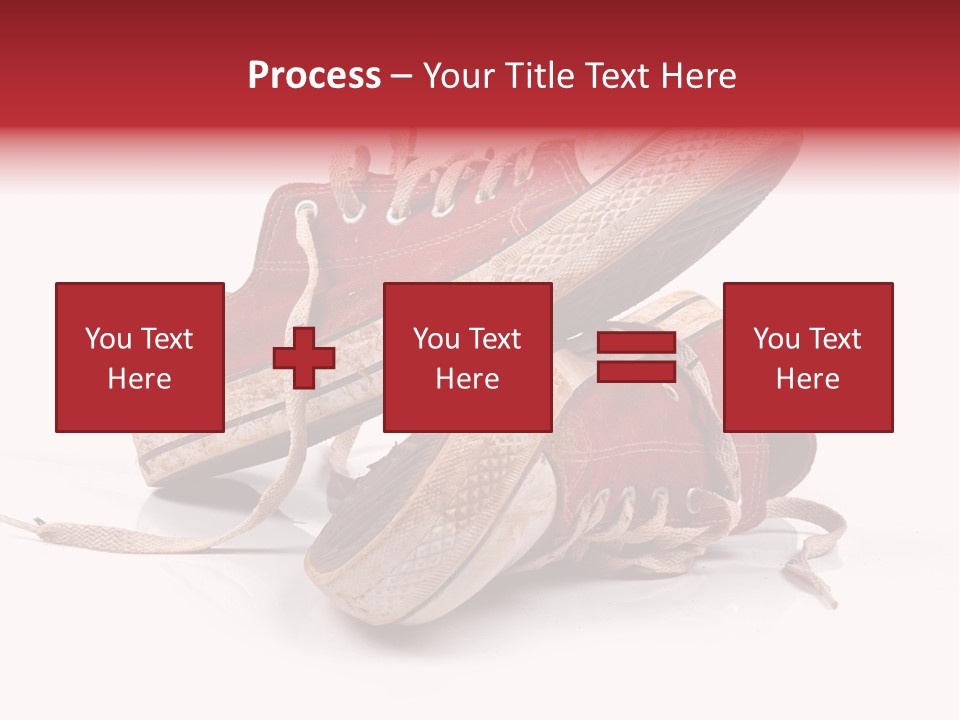 Red Old Tennis PowerPoint Template