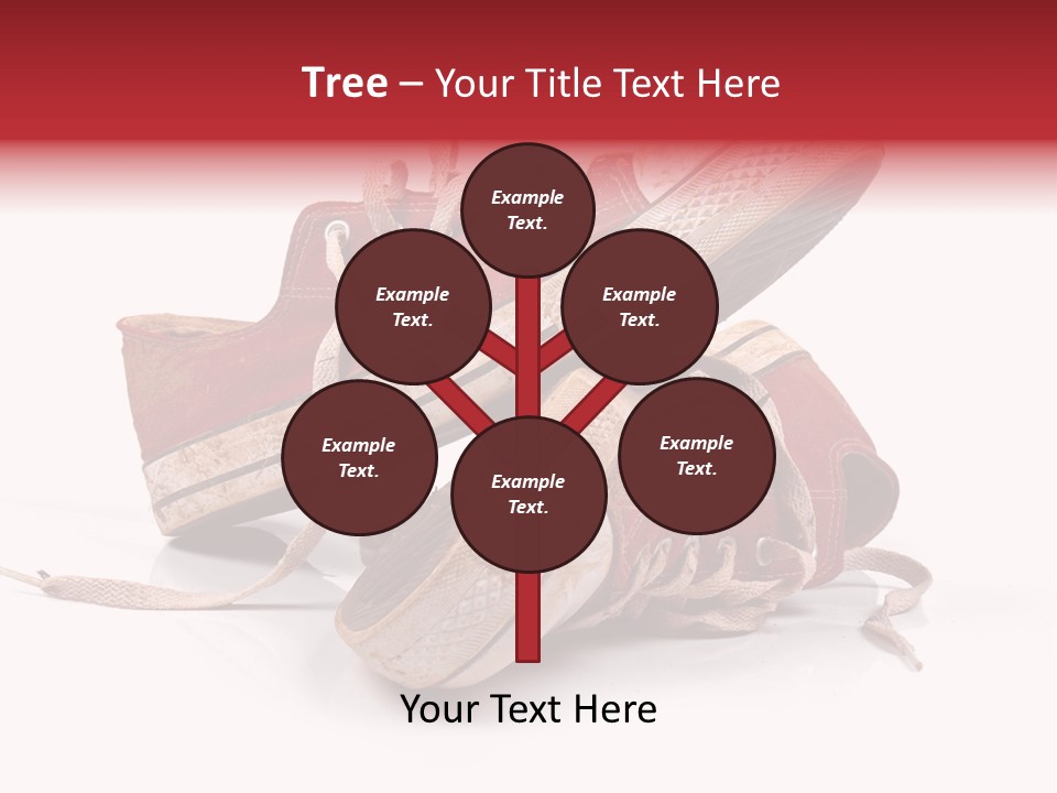 Red Old Tennis PowerPoint Template