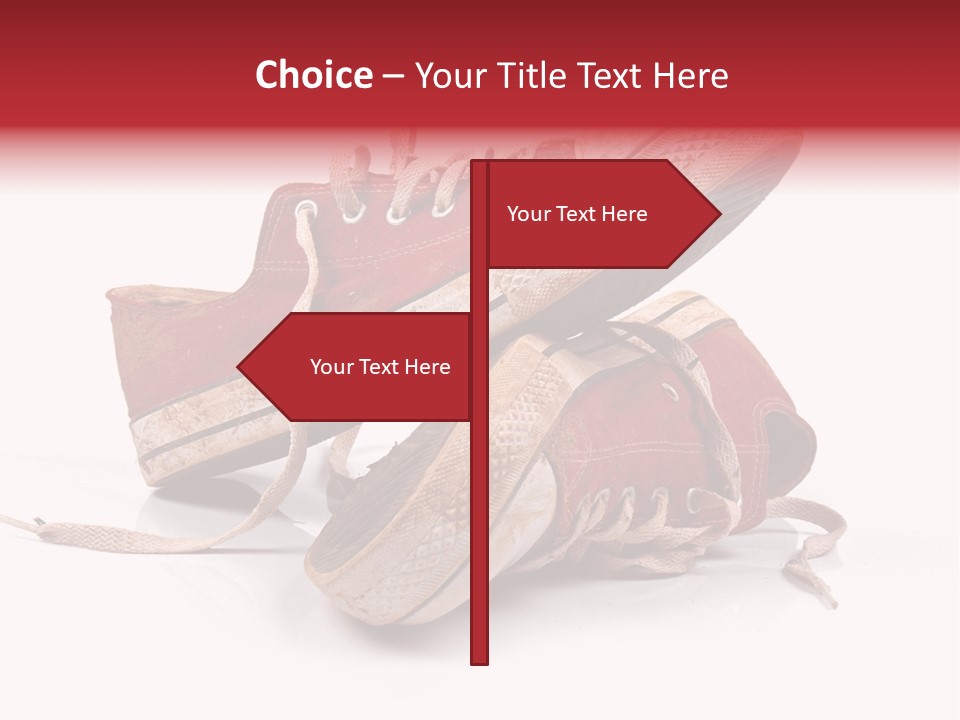 Red Old Tennis PowerPoint Template