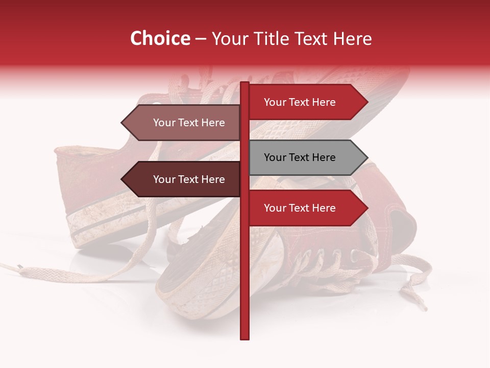 Red Old Tennis PowerPoint Template