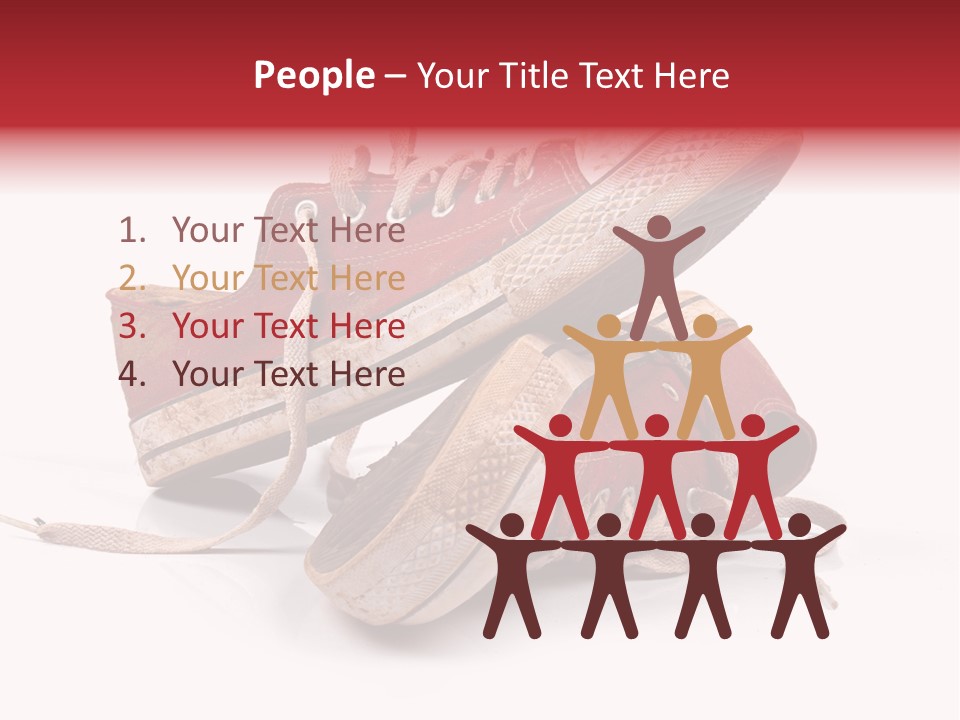 Red Old Tennis PowerPoint Template