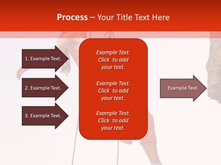 Woman Climbing Danger PowerPoint Template