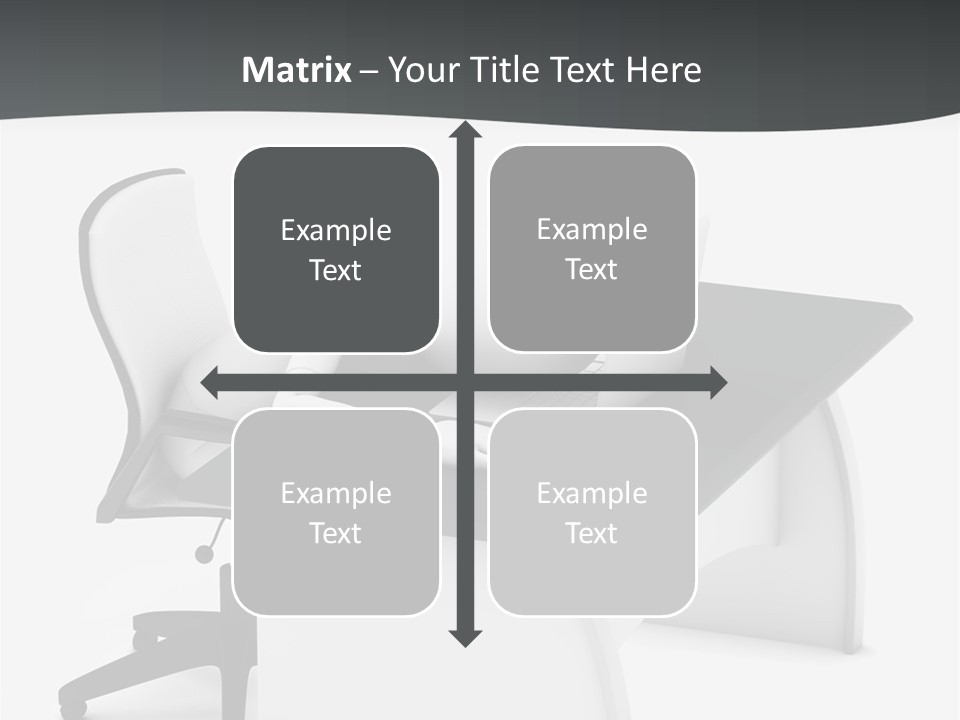 A Person Sitting At A Desk With A Laptop PowerPoint Template