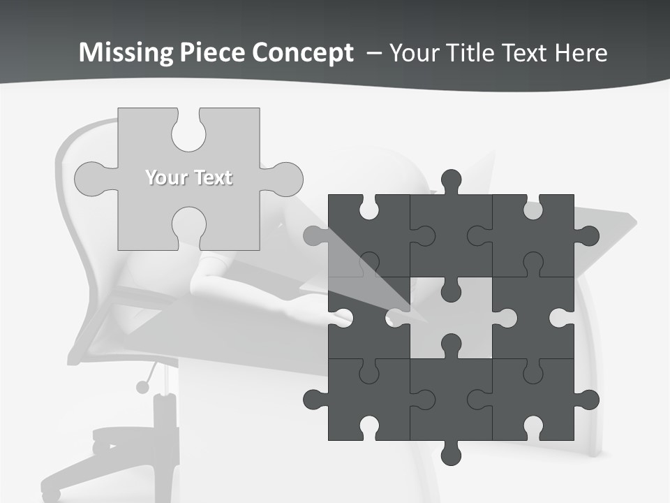 A Person Sitting At A Desk With A Laptop PowerPoint Template