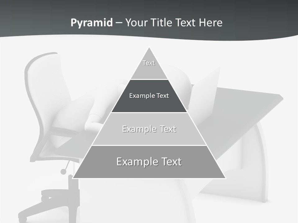 A Person Sitting At A Desk With A Laptop PowerPoint Template