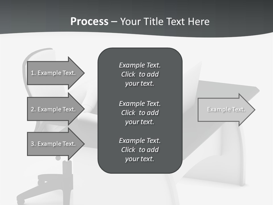 A Person Sitting At A Desk With A Laptop PowerPoint Template